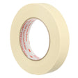 3M 2364 Performance Masking Tape, Tan, 18 mm x 55 m, 6.5 mil (7000088383) (192 Pack)
