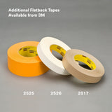 3M 2517 Flatback Tape, Medium Brown, 18 mm x 55 m, 6.5 mil (7000088499) (48 Pack) - 9