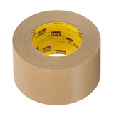 3M 2517 Flatback Tape, Medium Brown, 6.5 mil, 72 mm x 55 m (7000088503) (48 Pack) - 6