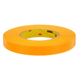 3M 2525 Scotch Performance Flatback Tape, Orange, High Visibility, High Tack, High Temperature, Hand Tearable, 18 mm x 55 m, 9.5 mil (7000088506) (48 Pack) - 5