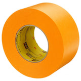 3M 2525 Performance Flatback Tape, Orange, 72 mm x 55 m, 9.5 mil (7000088509) (12 Pack) - 2