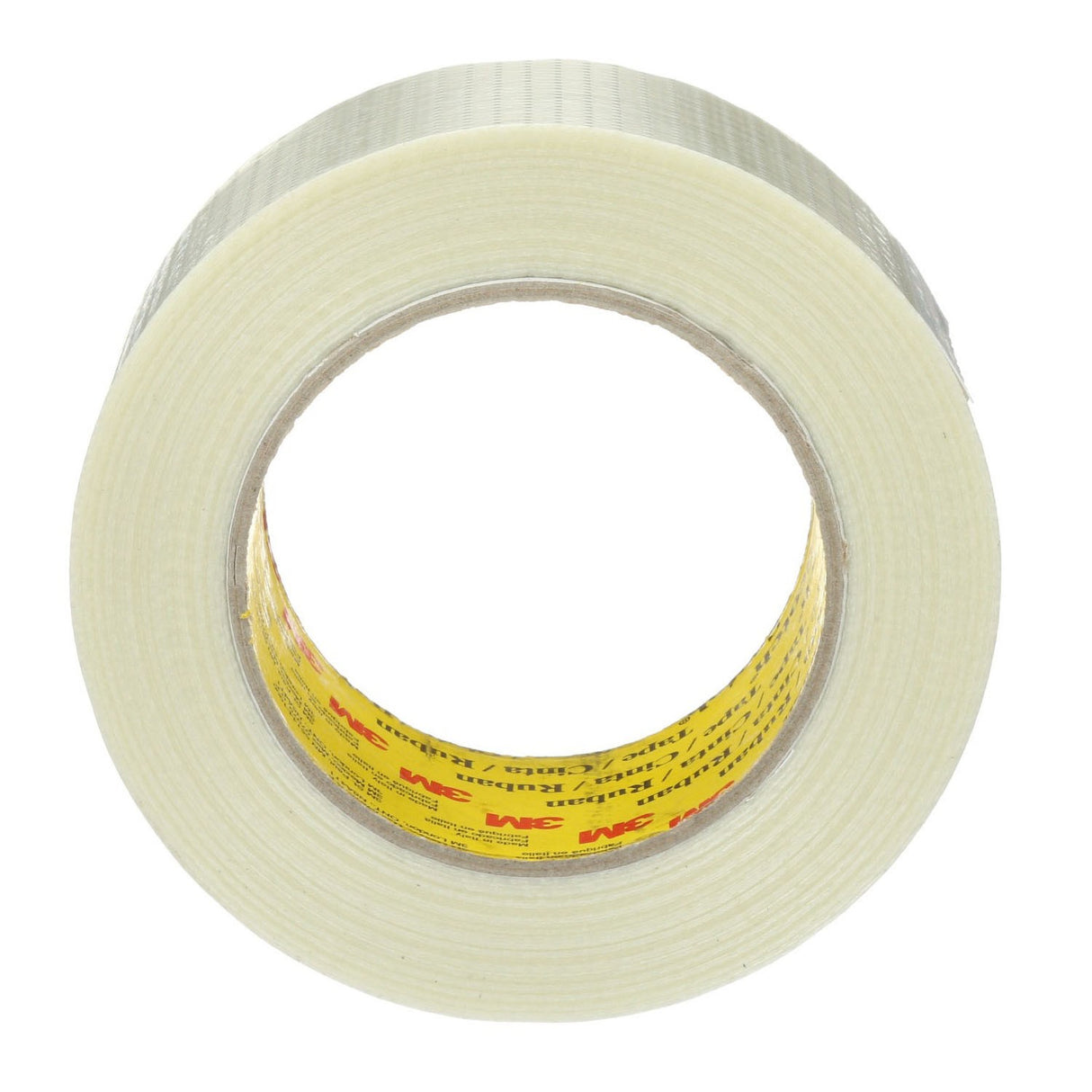 3M 8959 Scotch Bi-Directional Filament Tape, Clear, 50 mm x 50 m, 5.7 mil (7000096086) (18 Pack) - 2