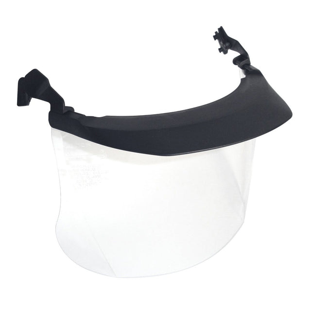 3M V4D-10P PELTOR Clear Acetate MultiVisor Faceshield System with Anti-Fog Coating, Transparent, 11.8 in x 7 in (7000103816) (10 Pack)