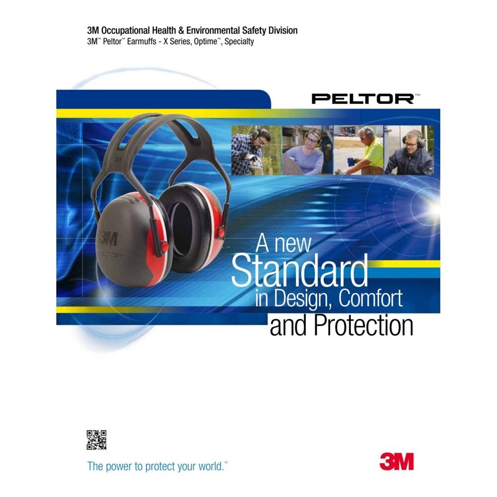 3M HYX4 PELTOR X4 Ear Muffs Replacement Cushions and Liners for X4A Over-the-Head or X4P3E Hard Hat Attachment (7000104048) - 3