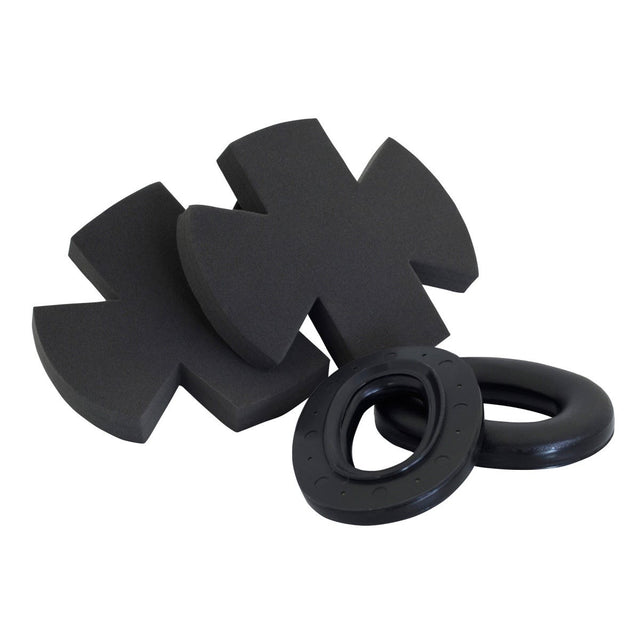 3M HYX5 PELTOR Hygiene Kit Replacement Cushions and Liners for X5 Series Ear Muffs, Black (7000104049) (10 Pack)