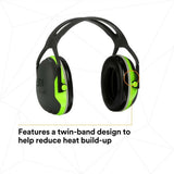3M X4A PELTOR X4 Earmuffs /37273(AAD), Over-the-Head (7000104073) (10 Pack) - 5