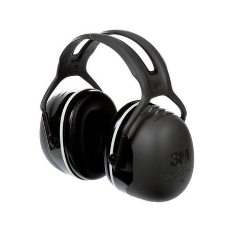3M X5A PELTOR Over-the-Head Earmuffs, NRR 31 dB, Black (7100315048)