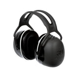 3M X5A PELTOR Over-the-Head Earmuffs, NRR 31 dB, Black (7100315048)