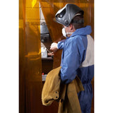 3M 4530-BLK-M Disposable Protective Coverall , Hooded SMS with Secondary Flame Spread-Resistant Treatment, Antistatic, Medium (7000109034) (25 Pack) - 4