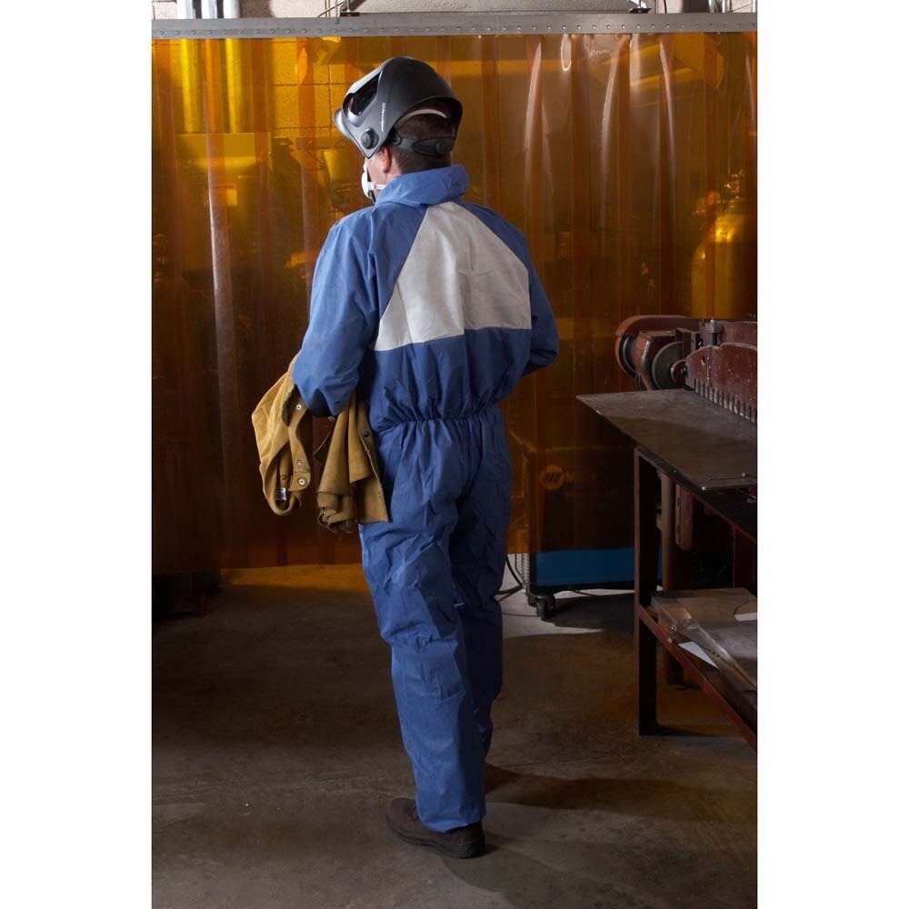 3M 7000109038 Disposable Protective Coveralls 4530-BLK-3XL, Hooded, SMS, Secondary Flame Spread-Resistant, Antistatic, Light Liquid Splash and Hazardous Dust Protection (25 Pack) - 3