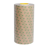 3M 467MP Adhesive Transfer Tape, Clear, 12 in x 60 yd, 2 mil (7000115506) (4 Pack)