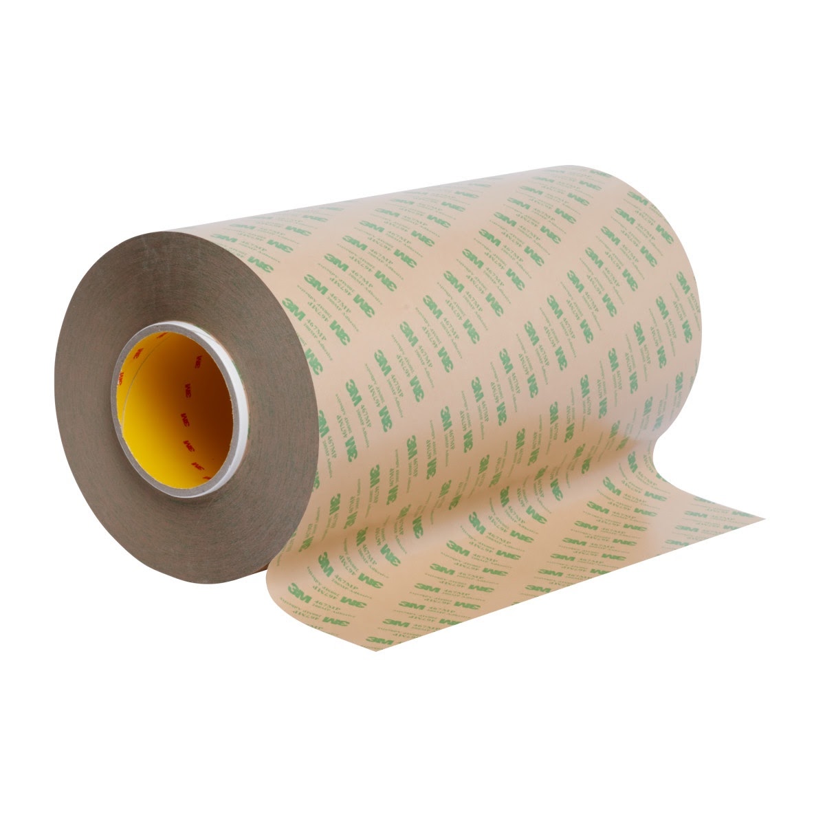 3M 467MP Adhesive Transfer Tape, Clear, 12 in x 60 yd, 2 mil (7000115506) (4 Pack) - 2