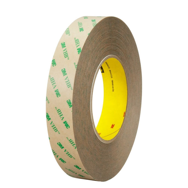 3M F9469PC VHB Adhesive Transfer Tape, Clear, 3/4 in x 60 yd, 5 mil (7000115599) (48 Pack)