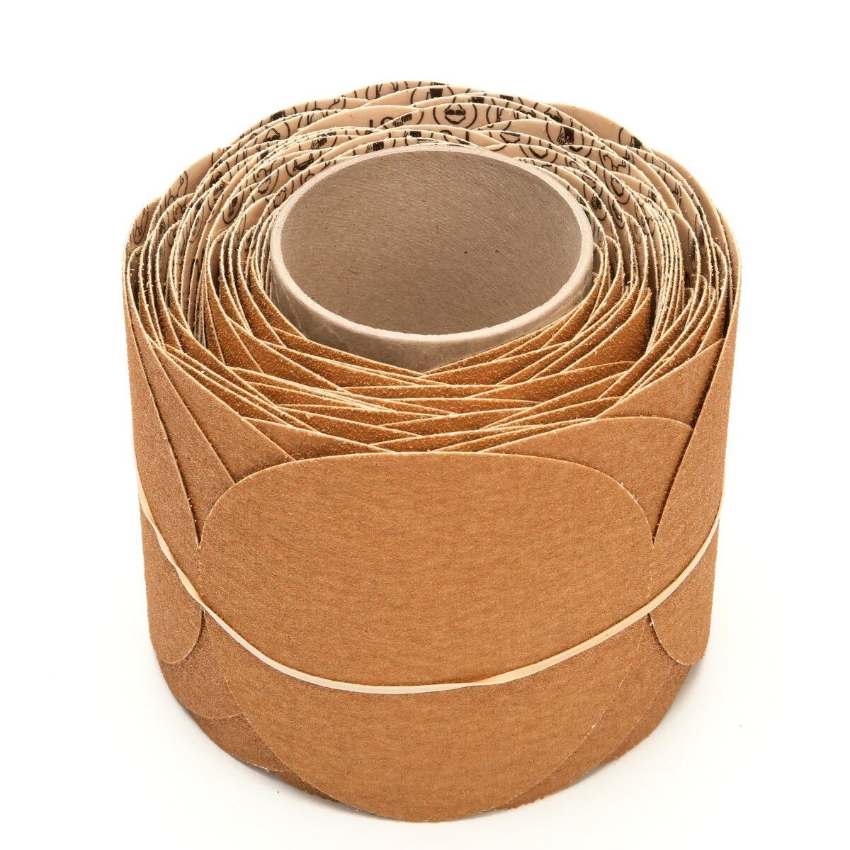 3M 363I Stikit Paper Disc Roll, PSA, Aluminum Oxide, 60 Grit, F Weight, Gold, 5 in, No Hole, Die 500X, 100 Discs per Roll (7000118089) (4 Pack) - 6