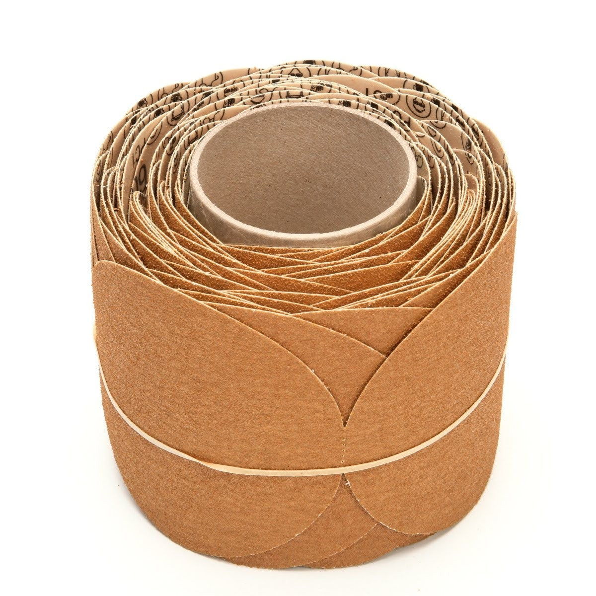 3M 363I Stikit Paper Disc Roll, PSA, Aluminum Oxide, 60 Grit, F Weight, Gold, 5 in, No Hole, Die 500X, 100 Discs per Roll (7000118089) (4 Pack) - 7