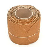 3M 363I Stikit Paper Disc Roll, PSA, Aluminum Oxide, 60 Grit, F Weight, Gold, 5 in, No Hole, Die 500X, 100 Discs per Roll (7000118089) (4 Pack) - 7