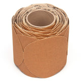 3M 363I Stikit Paper Disc Roll, PSA, Aluminum Oxide P600, F Weight, Gold, 6 in x NH, Die 600Z, 100 Discs Roll (7000118090) (4 Pack) - 5