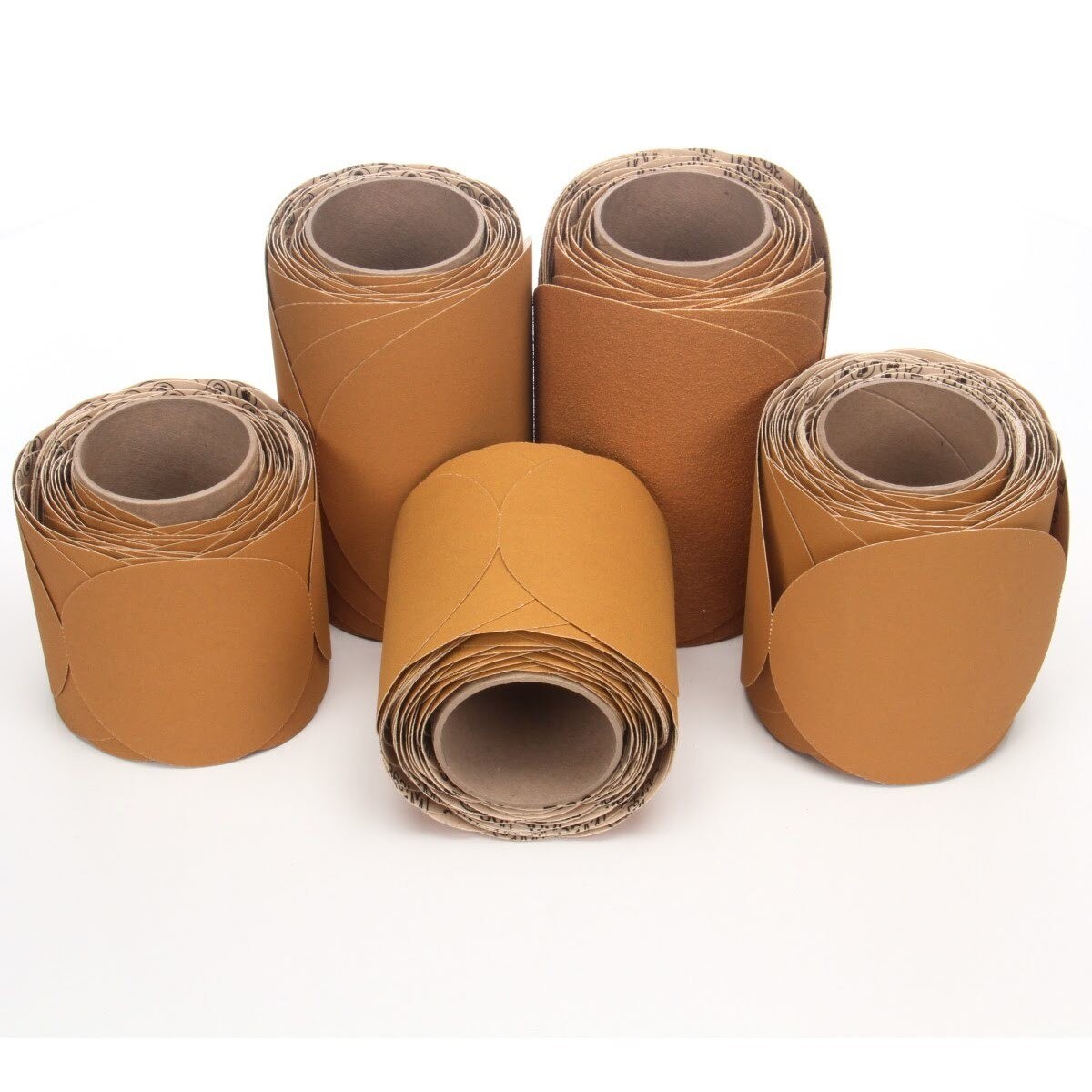 3M 363I Stikit Paper Disc Roll, 80 Grit, F Weight, 6 in x NH, Die 600Z, 100 Discs per Roll (7000118092) (4 Pack) - 2