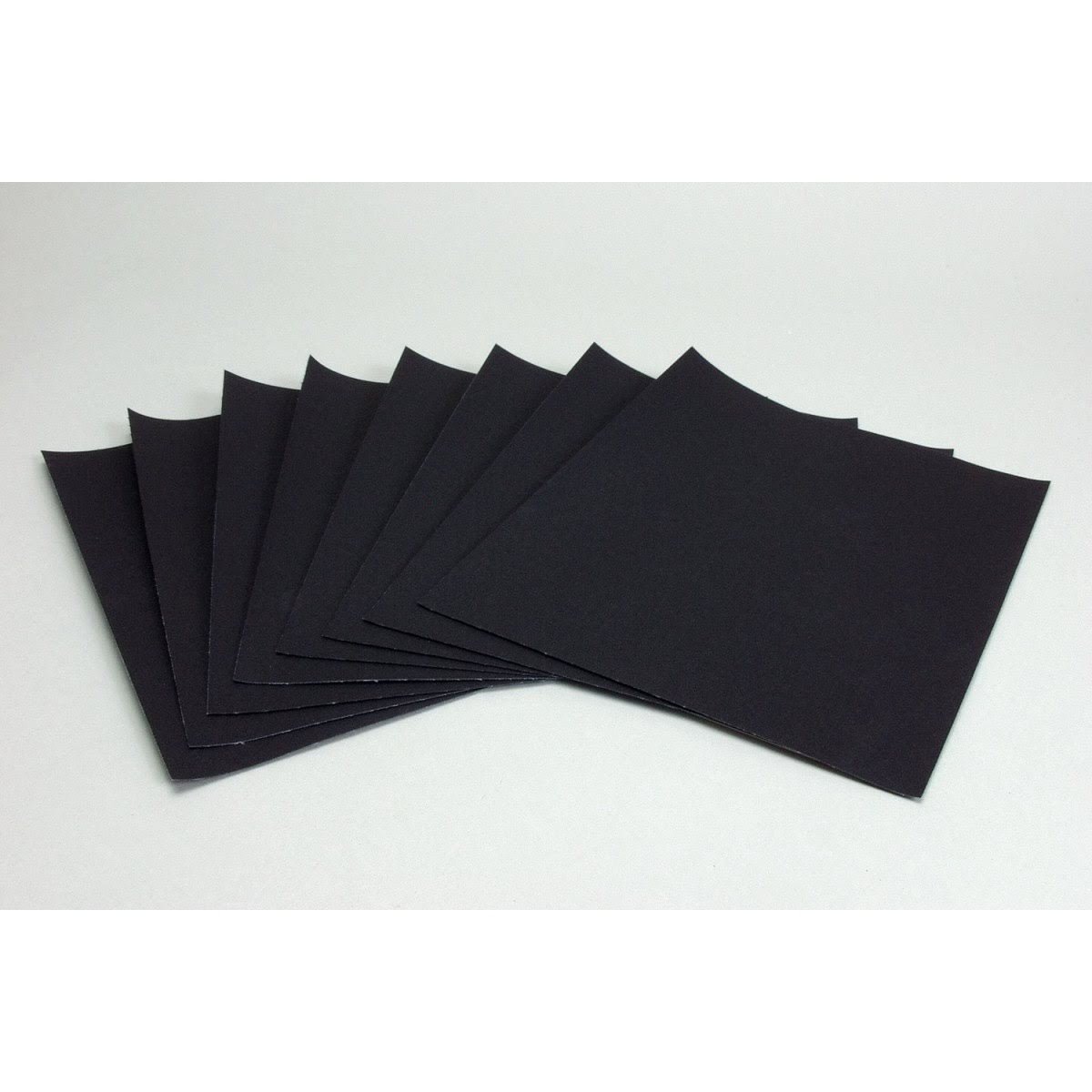 3M 011K 02432 Utility Cloth Sheet, Aluminum Oxide, Medium, Black, 9 in x 11 in (7000118252) (250 Pack)