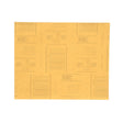 3M 216U 02538 Gold Abrasive Sheet, P500 Grade, 9 in x 11 in (7000118277) (250 Pack)