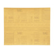 3M 216U 02539 Gold Abrasive Sheet, P400 Grade, 9 in x 11 in (7000118278) (250 Pack)