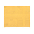 3M 216U 02545 Gold Abrasive Sheet, P180 Grade, 9 in x 11 in (7000118284) (250 Pack)
