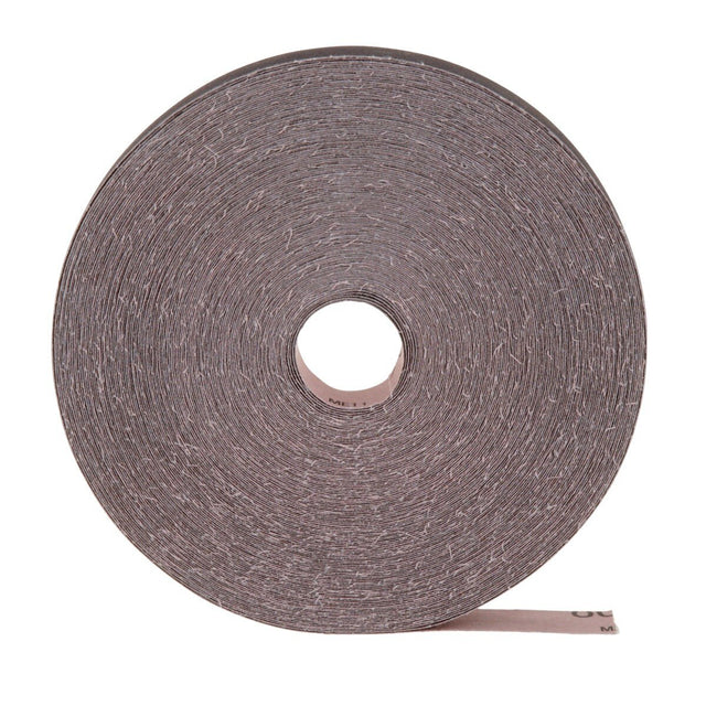 3M 211K Utility Cloth Roll, Aluminum Oxide 80 Grit J-weight Full-flex Gray, 1 in x 50 yd (7000118330) (5 Pack)