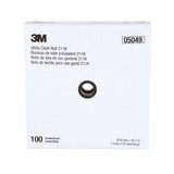 3M 211K Utility Cloth Roll , Aluminum Oxide, 2" Width x 50yd Length, 100 Grit (7000118334) (5 Pack) - 5