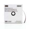 3M 211K Utility Cloth Roll, Aluminum Oxide 320 Grit J Weight Full Flex Gray, 2 in x 50 yd (7000118352) (5 Pack)