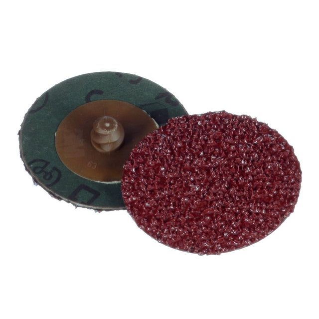 3M 982C Cubitron II Roloc Fibre Disc, TR, 36+ Grit, Red, 2 in (7000118429) (200 Pack)