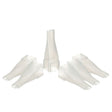 3M 08201 OEM Seam Sealer Tip, 1/4 in Rounded, Opaque Plastic (7000118467) (36 Pack)