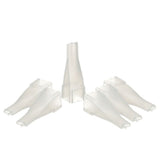 3M 08201 OEM Seam Sealer Tip, 1/4 in Rounded, Opaque Plastic (7000118467) (36 Pack)