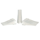 3M 08204 OEM Seam Sealer Tip, 3/8 in, Flat, Opaque Plastic (7000118470) (36 Pack)