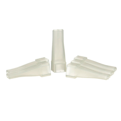 3M 08205 OEM Seam Sealer Tip, 3/8 in, Double-Rounded, Opaque Plastic (7000118471) (36 Pack)