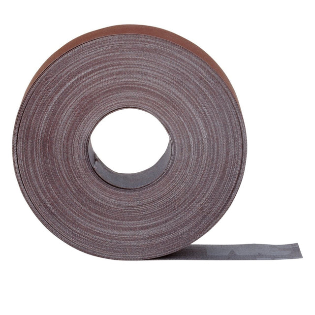 3M 314D Utility Cloth Roll, Aluminum Oxide P320 J-weight, Maroon, 1 in x 20 yd (7000118499) (5 Pack)