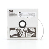 3M 314D Utility Cloth Roll, Aluminum Oxide P240 J Weight, Maroon, 1 in x 20 yd (7000118500) (5 Pack)