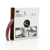 3M 314D Utility Cloth Roll, Aluminum Oxide, P180 J-weight, Maroon, 1 in x 20 yd (7000118501) (5 Pack) - 2