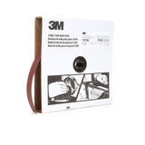 3M 314D Utility Cloth Roll, Aluminum Oxide P240 J-weight, Maroon, 1 in x 50 yd (51115197864) (7000118508) (5 Pack)