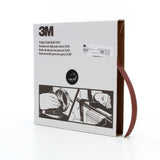 3M 314D Utility Cloth Roll, Aluminum Oxide, P80 J-weight, Maroon, 1 in x 50 yd (7000118514) (5 Pack)