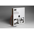 3M 314D Utility Cloth Roll, Aluminum Oxide, P50, X-weight, Maroon, 1 in x 50 yd (7000118516) (5 Pack)