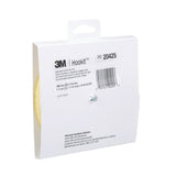 3M 20425 Hookit Soft Disc Pad, Hook and Loop Attachment, Soft, Yellow, 6 in x 1/2 in, 25 Holes (7000118613) (10 Pack) - 7