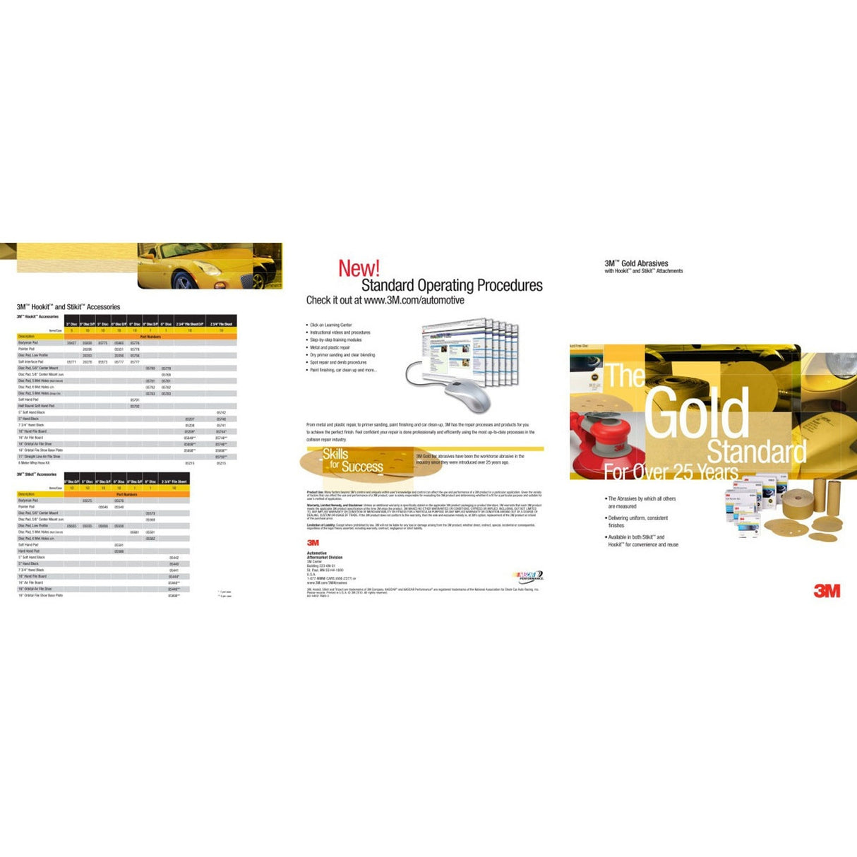 3M 236U 00980 Hookit Gold Disc, P150, 6 in (7000118755) (400 Pack) - 7