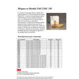 3M 236U 01079 Hookit Gold Disc Dust Free Abrasive Disc, 6 in, P180, 6 Hole (7000118771) (400 Pack) - 5