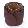 3M 341D Stikit Cloth Disc Roll, PSA, Aluminum Oxide, 80 Grit, X Weight, Brown, 5 in, No Hole, Die 500X, 100 Discs per Roll (7000118783) (4 Pack)