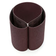3M 341D Cloth Belt, Aluminum Oxide 80 Grit X-weight Brown 6 in x 48 in Film-lok Single-flex (7000118866) (20 Pack)