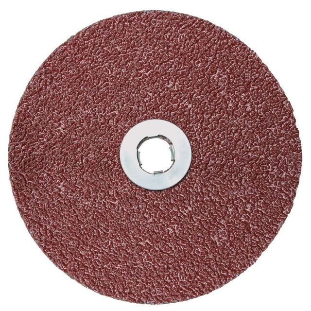 3M 982C Cubitron II Fibre Disc 7 in. GL Quick Change 36+ Grit Precision-Shaped Grain Abrasive Discs for Heavy Grinding, Deburring, Beveling, Finishing, and Weld Removal (7000119163) (25 Pack)