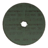3M 7000119163 Cubitron II Fibre Disc 982C 7 in. GL Quick Change 36+ Grit Precision-Shaped Grain Abrasive Discs for Heavy Grinding, Deburring, Beveling, Finishing, and Weld Removal (25 Pack) - 2