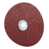 3M 7000119163 Cubitron II Fibre Disc 982C 7 in. GL Quick Change 36+ Grit Precision-Shaped Grain Abrasive Discs for Heavy Grinding, Deburring, Beveling, Finishing, and Weld Removal (25 Pack) - 4