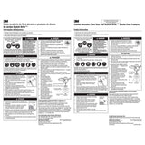 3M 7000119196 Cubitron II Fibre Disc 982C, 4-1/2 in x 7/8 in, 60+ Grit Precision-Shaped Grain for Heavy Grinding, Deburring, Beveling and Weld Removal (25 Pack) - 7