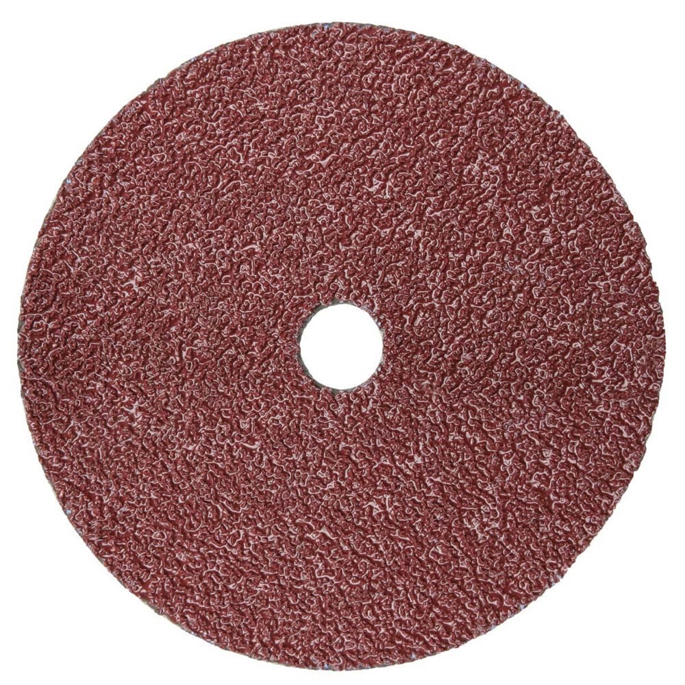 3M 982C Cubitron II Fibre Disc , 9-1/8 in x 7/8 in, 80+ Grit Precision-Shaped Grain Abrasive Disc for Heavy Grinding, Deburring, Beveling, Finishing and Weld Removal (7000119202) (25 Pack)